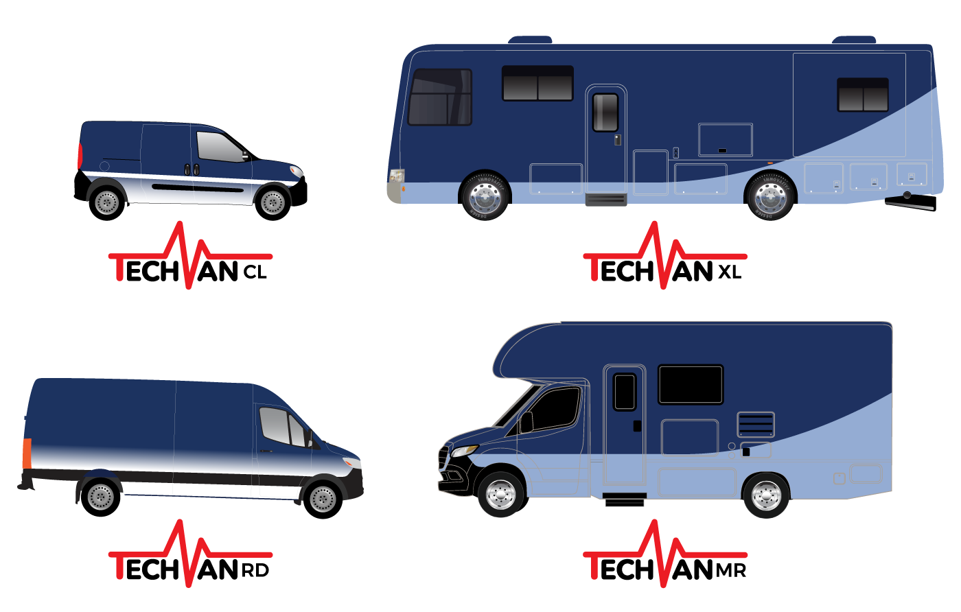 Mobile labs built by STX